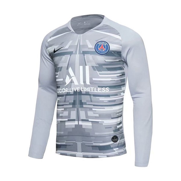 Maillot Paris Saint Germain Domicile ML Gardien 2019-20 Gris